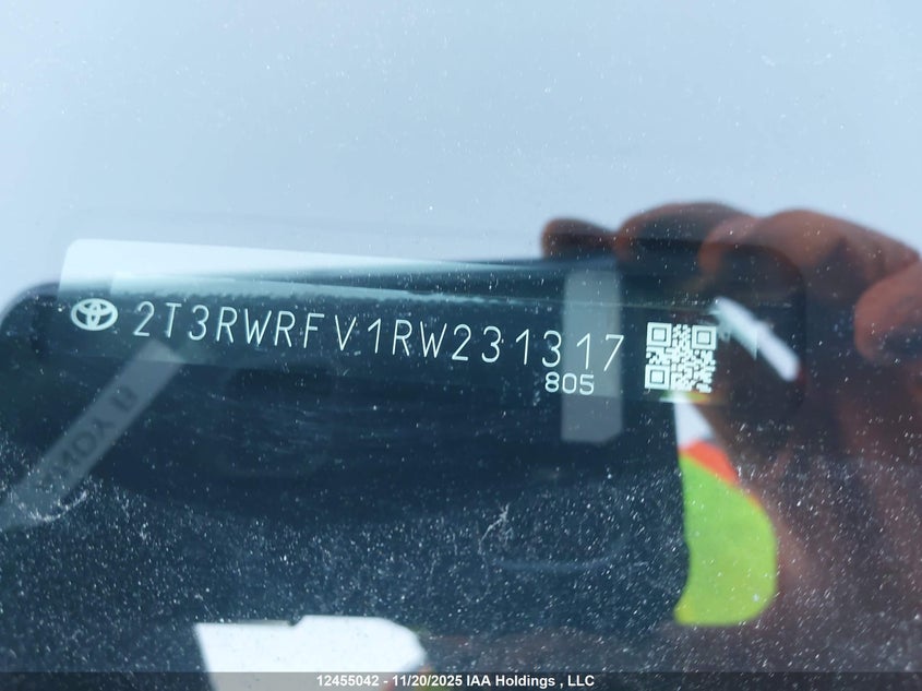 2T3RWRFV1RW231317 2024 TOYOTA RAV 4 photo no. 9