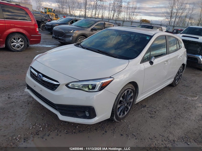 4S3GTAG62M3713069 2021 SUBARU IMPREZA photo no. 2