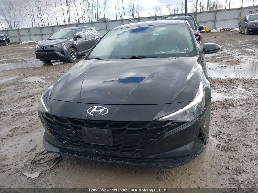 2022 Hyundai Elantra Sel VIN: KMHLM4AG4NU354006 Lot: 12455052