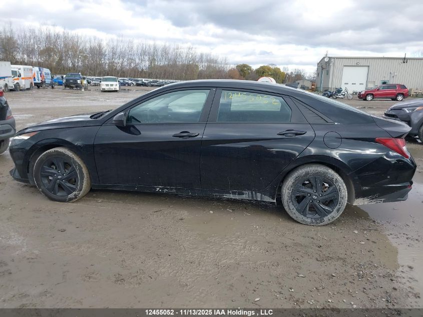 2022 Hyundai Elantra Sel VIN: KMHLM4AG4NU354006 Lot: 12455052