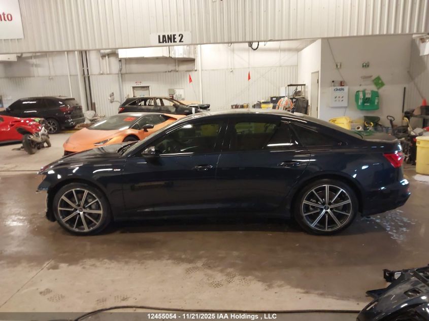 2025 Audi A6 55 Progressiv VIN: WAUK2BF24SN031326 Lot: 12455054
