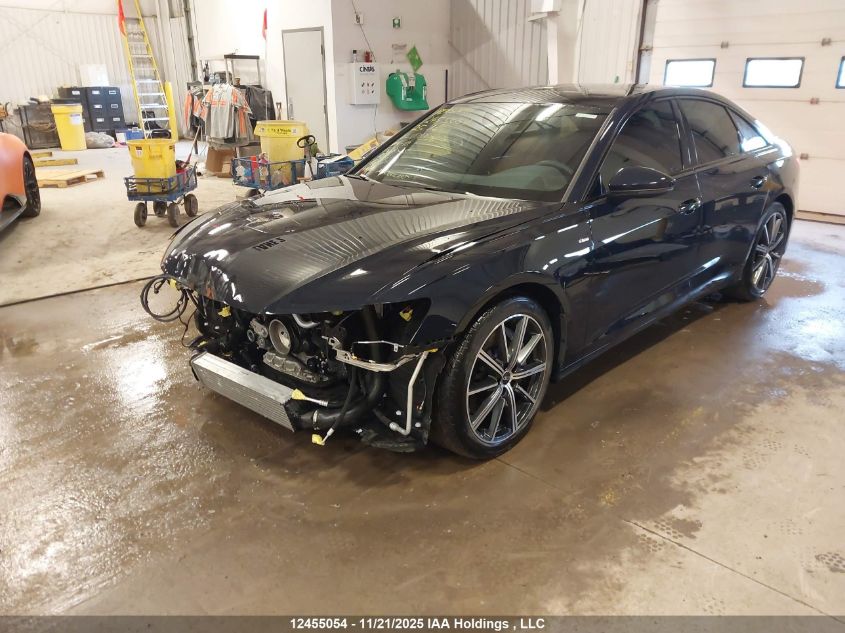 2025 Audi A6 55 Progressiv VIN: WAUK2BF24SN031326 Lot: 12455054