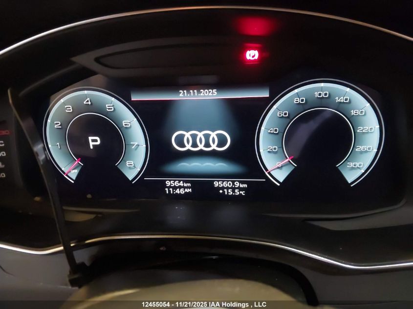 2025 Audi A6 55 Progressiv VIN: WAUK2BF24SN031326 Lot: 12455054