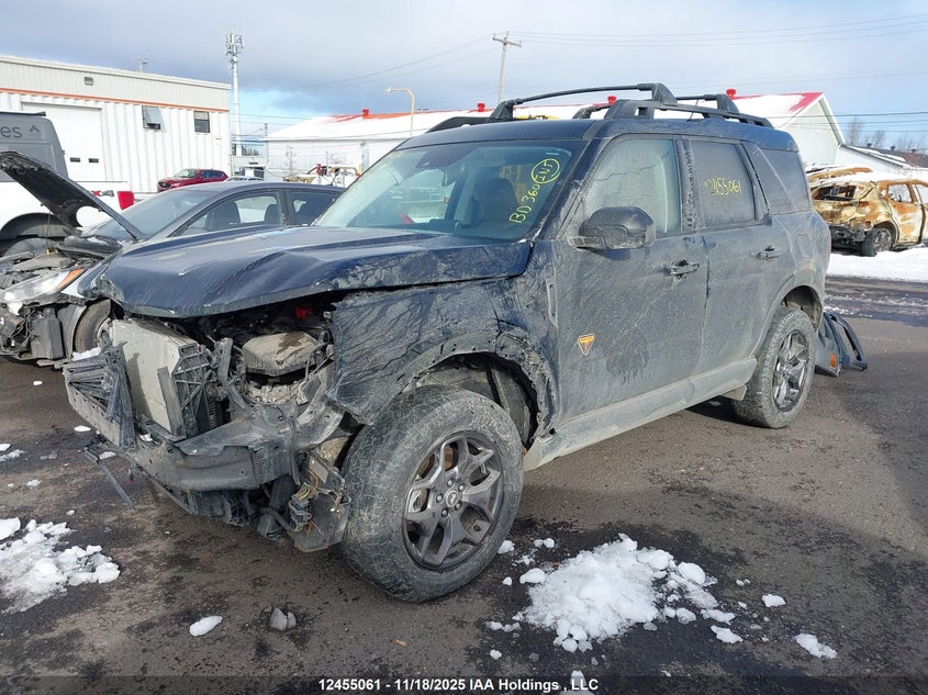 3FMCR9D90NRD61876 2022 FORD BRONCO SPORT photo no. 2