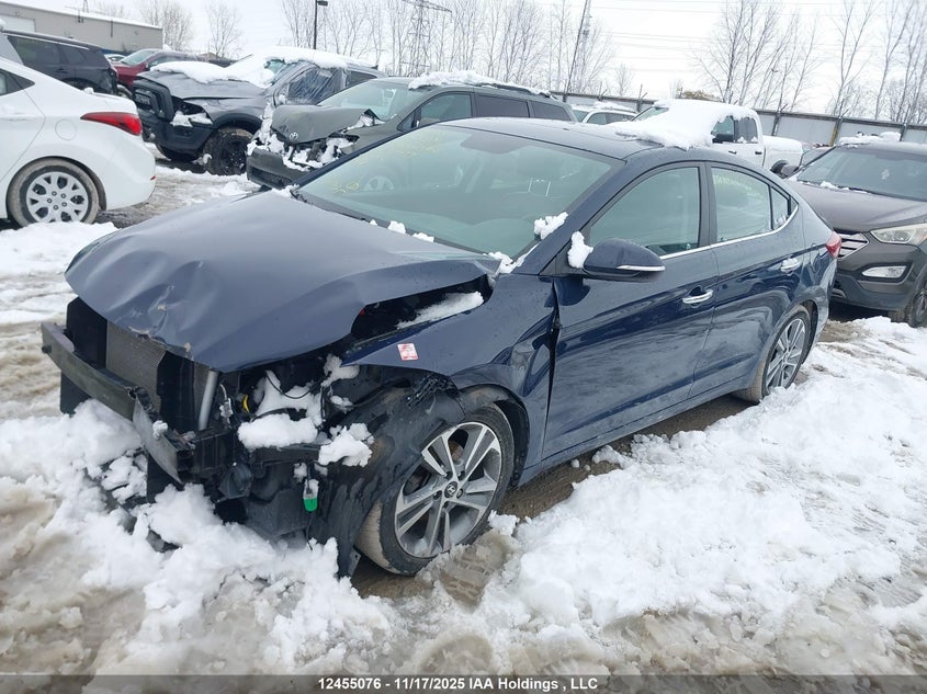 KMHD84LFXHU231733 2017 HYUNDAI ELANTRA photo no. 2