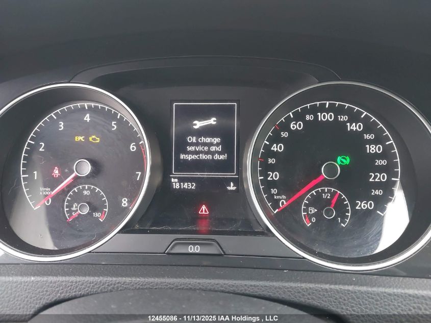 2021 Volkswagen Golf VIN: 3VWG57AU8MM002315 Lot: 12455086