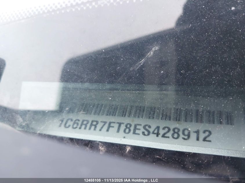 2014 Ram 1500 St VIN: 1C6RR7FT8ES428912 Lot: 12455105