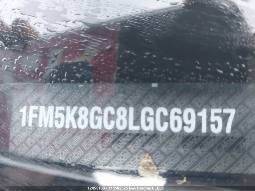 1FM5K8GC8LGC69157 2020 FORD EXPLORER photo no. 20