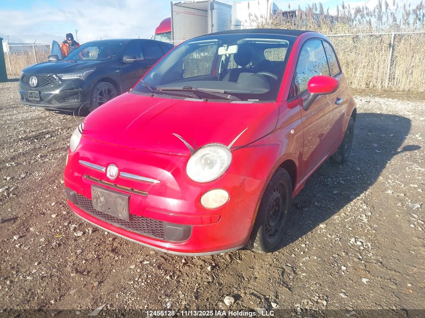 3C3CFFDR8CT120311 2012 FIAT 500 photo no. 2