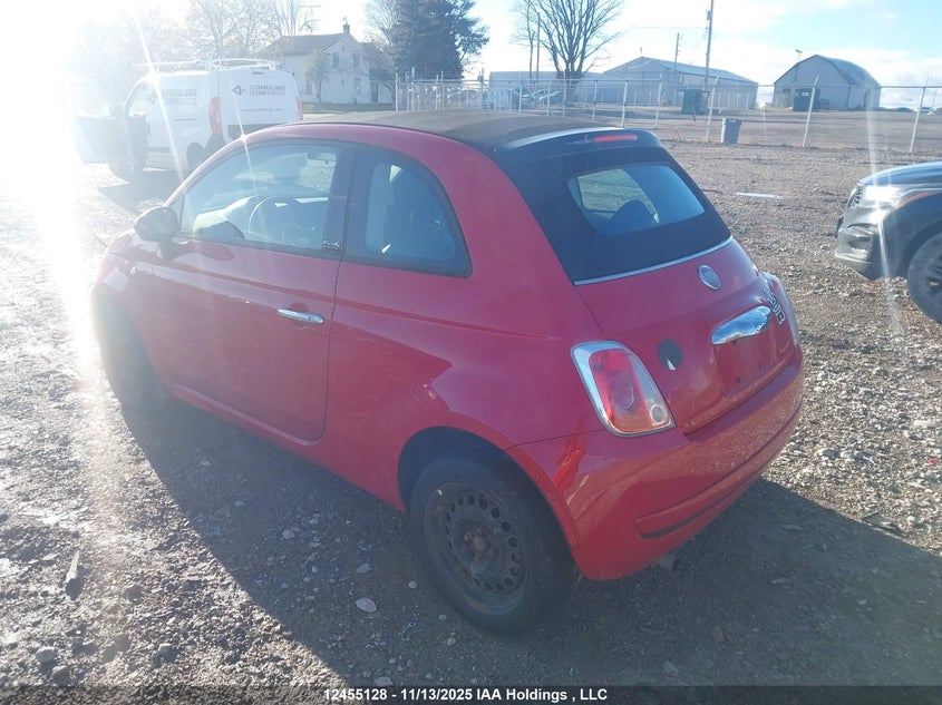 3C3CFFDR8CT120311 2012 FIAT 500 photo no. 3