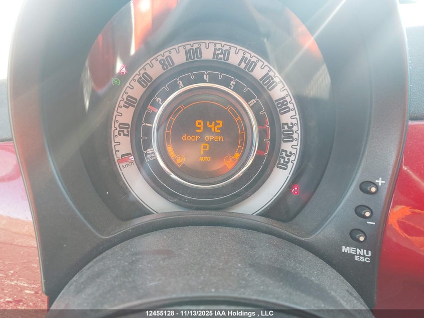 3C3CFFDR8CT120311 2012 FIAT 500 photo no. 7