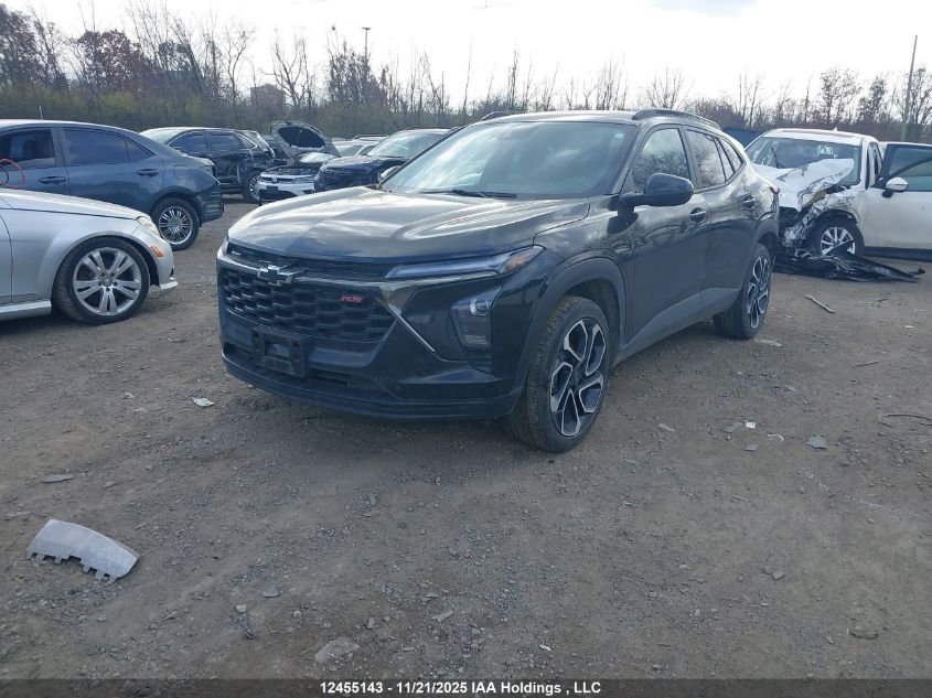 2025 Chevrolet Trax 2Rs Fwd VIN: KL77LJE23SC140323 Lot: 12455143
