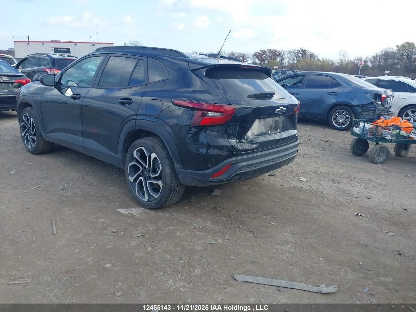 2025 Chevrolet Trax 2Rs Fwd VIN: KL77LJE23SC140323 Lot: 12455143