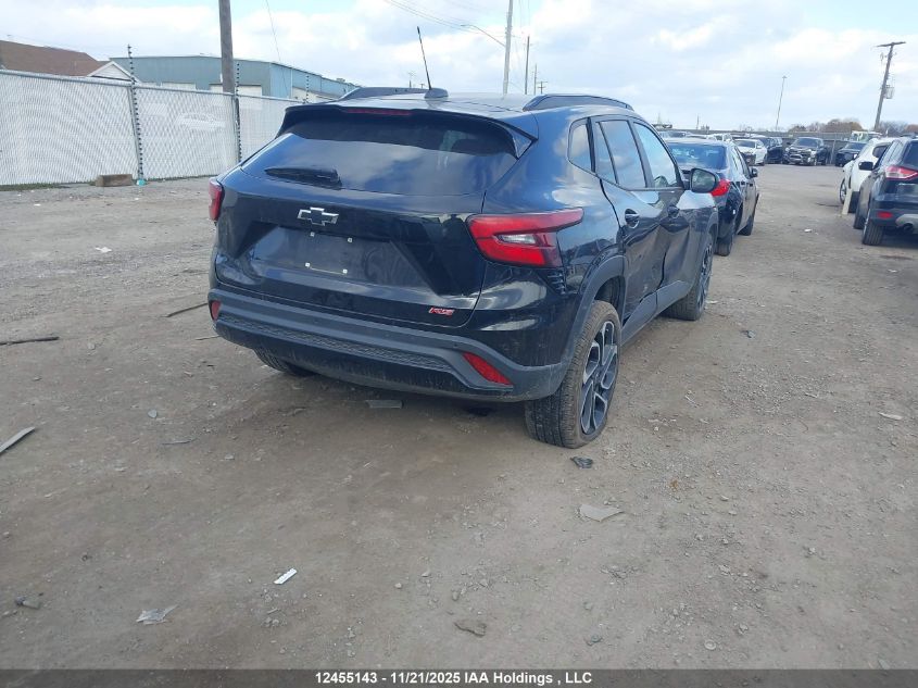 2025 Chevrolet Trax 2Rs Fwd VIN: KL77LJE23SC140323 Lot: 12455143