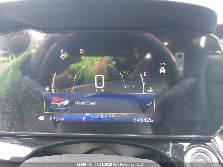 2025 Chevrolet Trax 2Rs Fwd VIN: KL77LJE23SC140323 Lot: 12455143