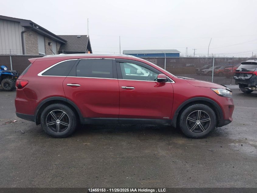 2019 Kia Sorento 2.4L Lx VIN: 5XYPGDA30KG587632 Lot: 12455153