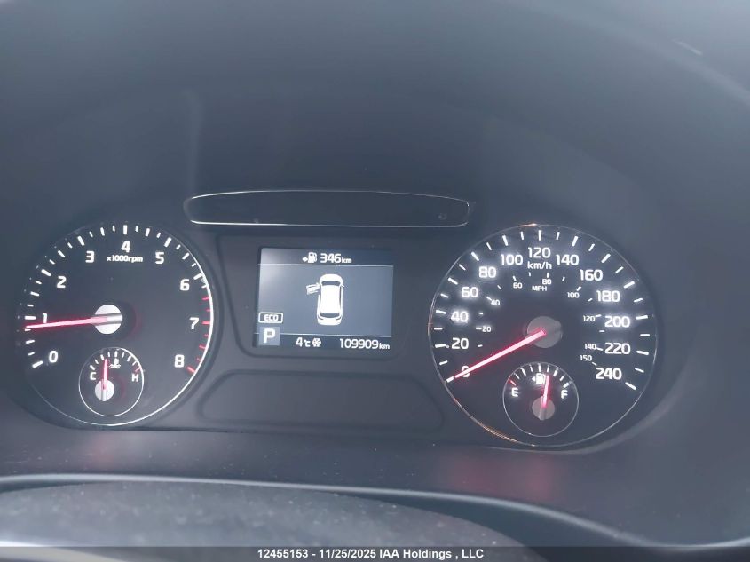 2019 Kia Sorento 2.4L Lx VIN: 5XYPGDA30KG587632 Lot: 12455153