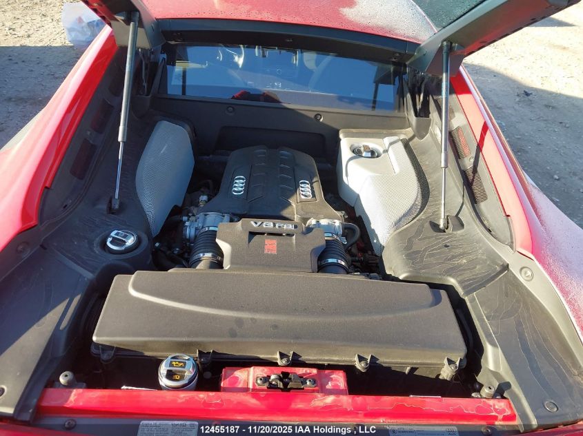 2008 Audi R8 4.2 VIN: WUAAU34258N006030 Lot: 12455187