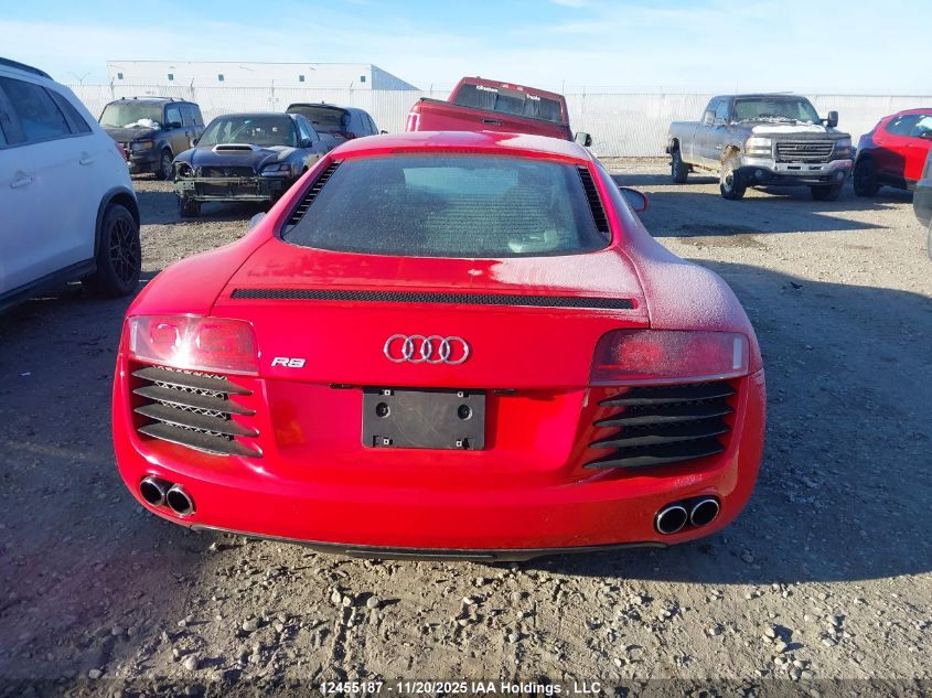 2008 Audi R8 4.2 VIN: WUAAU34258N006030 Lot: 12455187