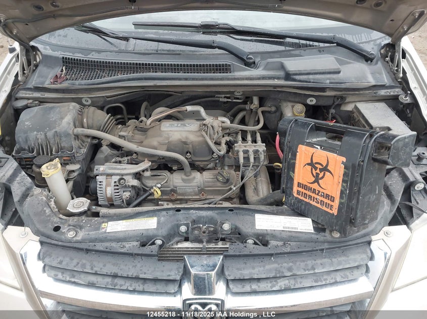 2008 Dodge Grand Caravan Se VIN: 2D8HN44H28R640502 Lot: 12455218