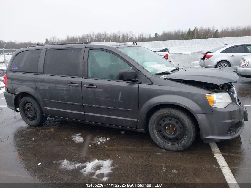 2016 Dodge Grand Caravan Se VIN: 2C4RDGBG3GR393877 Lot: 12455226