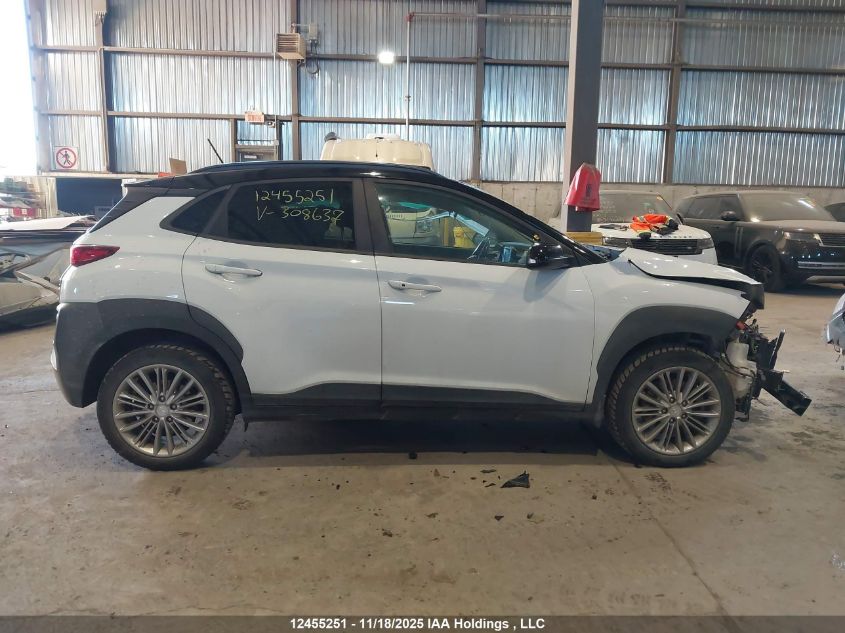 2019 Hyundai Kona Sel VIN: KM8K2CAA3KU308637 Lot: 12455251
