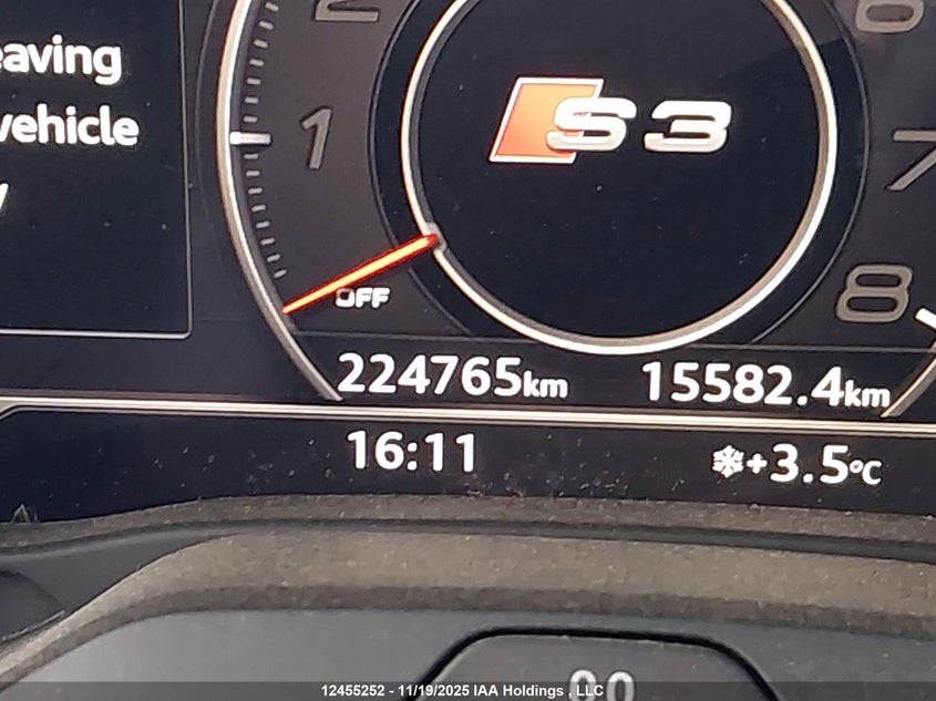 2018 Audi S3 2.0T Technik VIN: WAUF1GFF4J1062649 Lot: 12455252