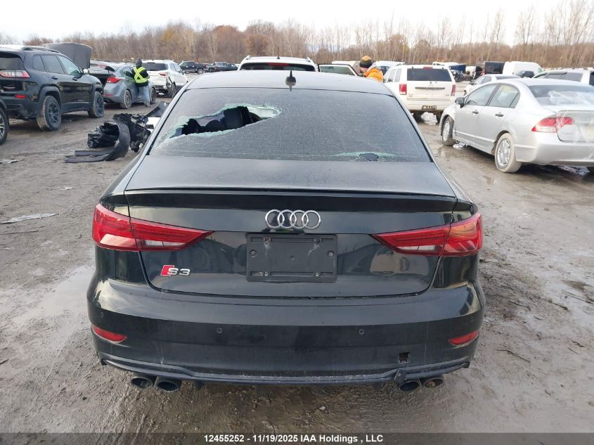 2018 Audi S3 2.0T Technik VIN: WAUF1GFF4J1062649 Lot: 12455252