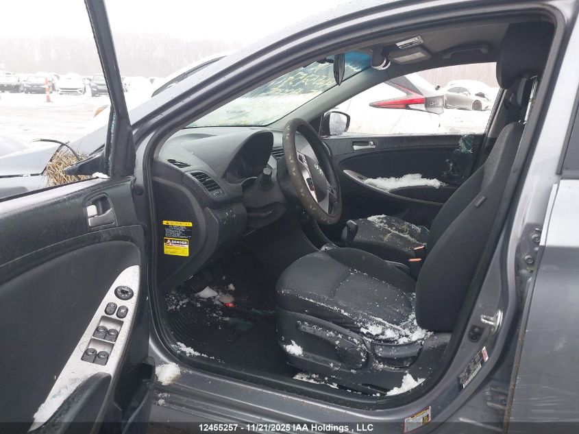 2015 Hyundai Accent VIN: KMHCT5AEXFU220562 Lot: 12455257