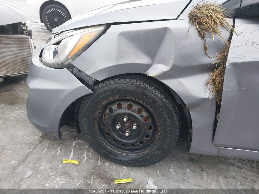 2015 Hyundai Accent VIN: KMHCT5AEXFU220562 Lot: 12455257