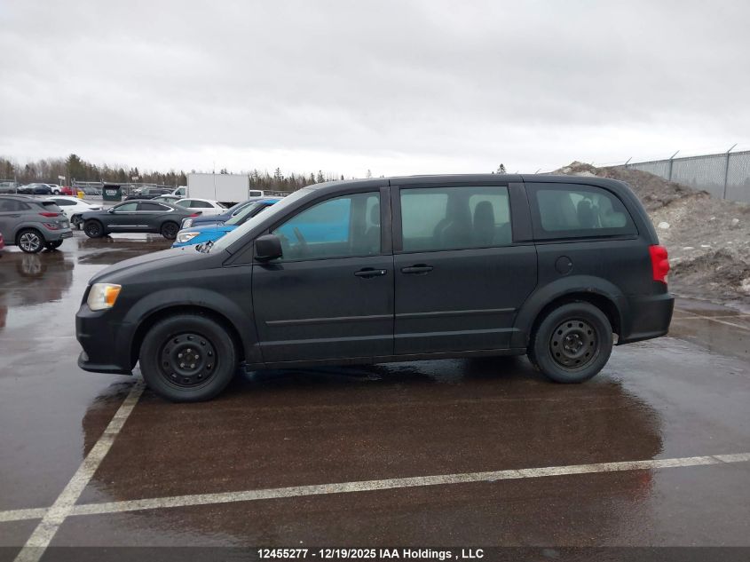 2014 Dodge Grand Caravan Se VIN: 2C4RDGBG2ER102671 Lot: 12455277