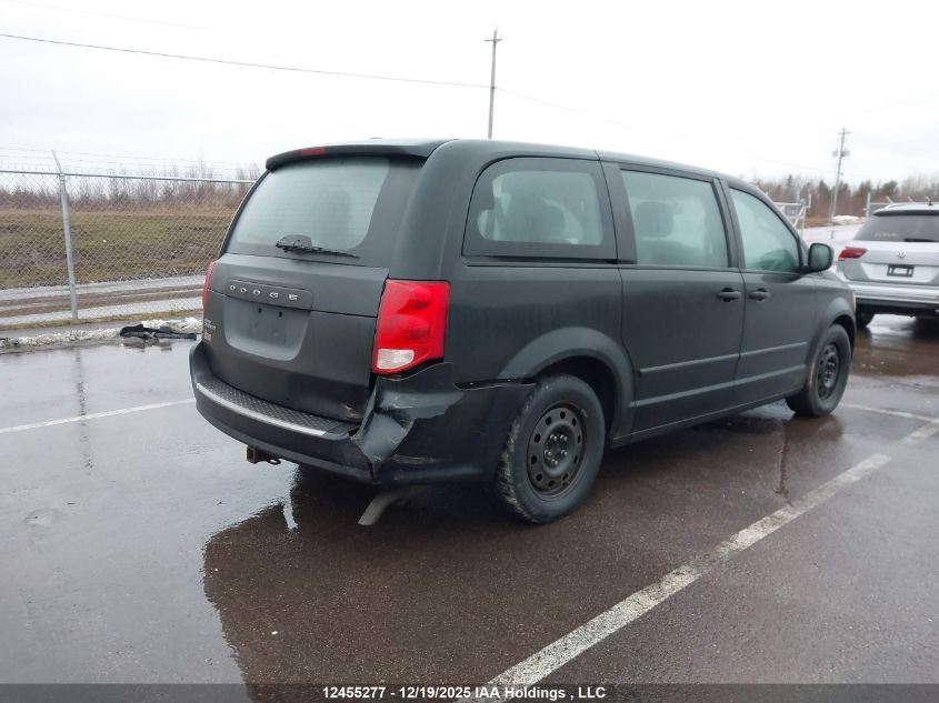 2014 Dodge Grand Caravan Se VIN: 2C4RDGBG2ER102671 Lot: 12455277