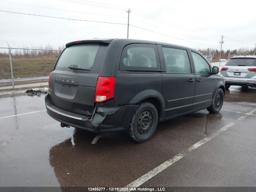 2014 Dodge Grand Caravan Se VIN: 2C4RDGBG2ER102671 Lot: 12455277