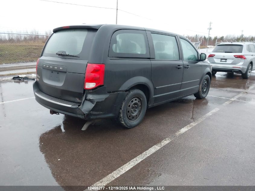 2014 Dodge Grand Caravan Se VIN: 2C4RDGBG2ER102671 Lot: 12455277