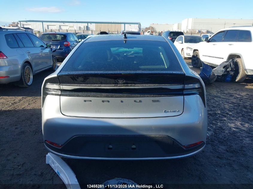 2026 Toyota Prius Plug-In Hybrid Se VIN: JTDACACU4T3059832 Lot: 12455281