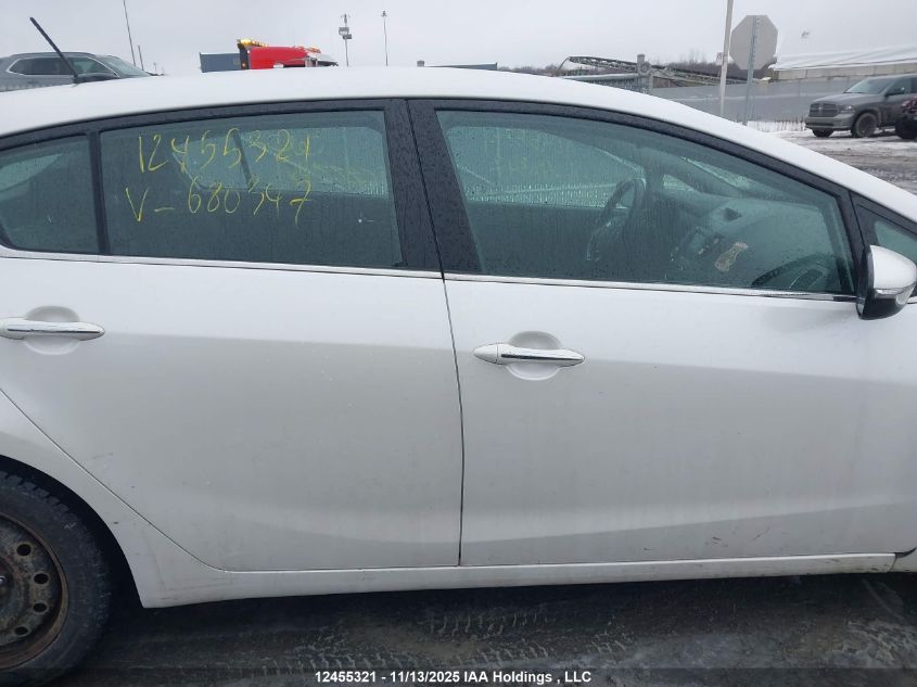 2017 Kia Forte Ex VIN: KNAFX5A81H5680347 Lot: 12455321