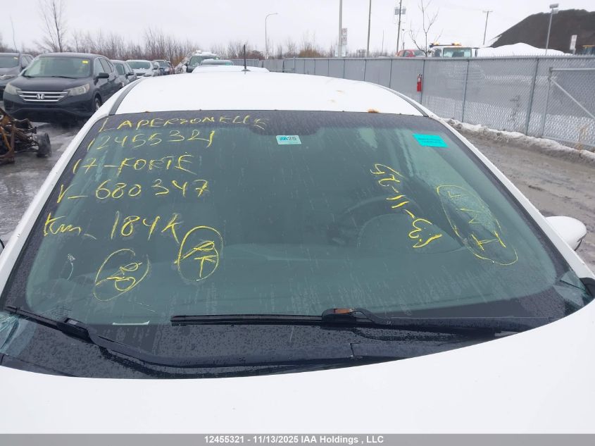 2017 Kia Forte Ex VIN: KNAFX5A81H5680347 Lot: 12455321