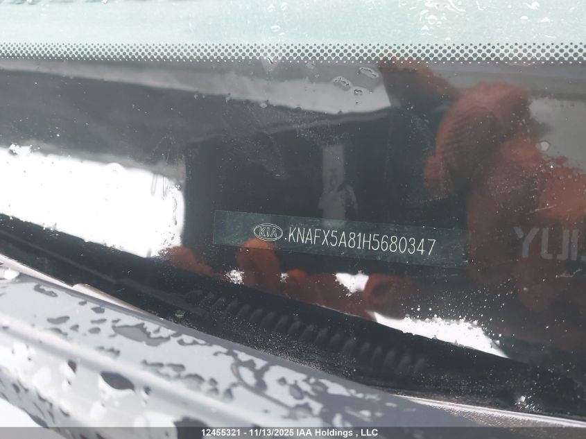 2017 Kia Forte Ex VIN: KNAFX5A81H5680347 Lot: 12455321