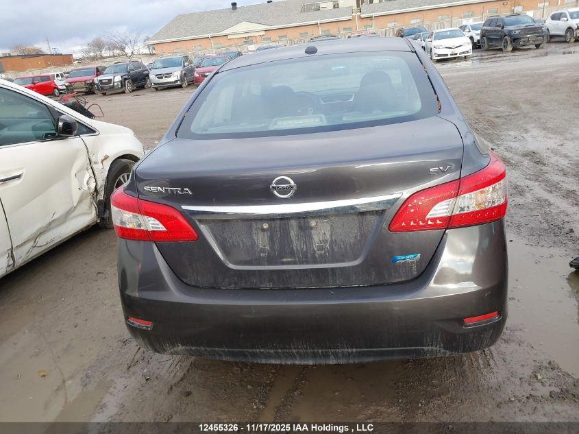 2015 Nissan Sentra 1.8 S/1.8 Sl/1.8 Sr/1.8 Sv VIN: 3N1AB7AP2FL673843 Lot: 12455326