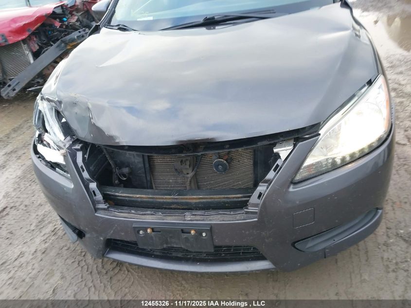 2015 Nissan Sentra 1.8 S/1.8 Sl/1.8 Sr/1.8 Sv VIN: 3N1AB7AP2FL673843 Lot: 12455326