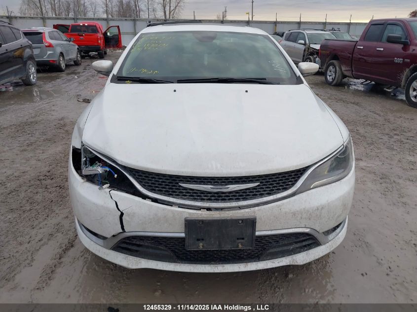 2016 Chrysler 200 C VIN: 1C3CCCCG5GN187204 Lot: 12455329