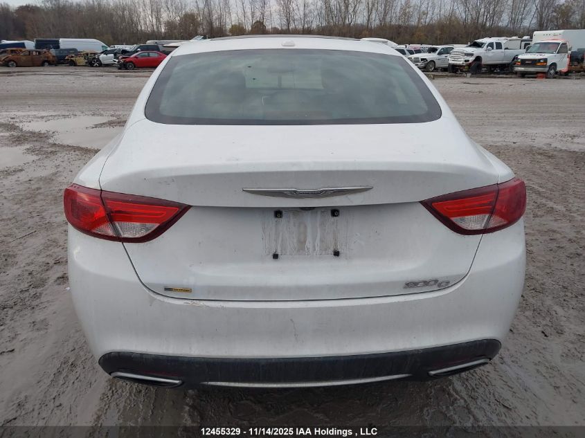 2016 Chrysler 200 C VIN: 1C3CCCCG5GN187204 Lot: 12455329