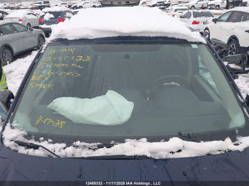 2013 Dodge Grand Caravan VIN: 2C4RDGBG5DR603407 Lot: 12455332