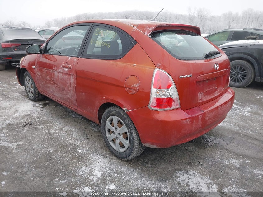KMHCN35C38U101049 2008 HYUNDAI ACCENT photo no. 3