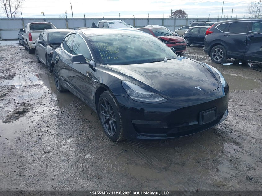 5YJ3E1EA1KF403186 2019 TESLA MODEL 3 photo no. 3