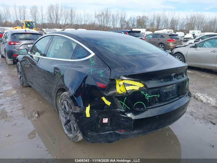 2019 Tesla Model 3 Long Range/Mid Range/Standard Range/Standard Range Plus VIN: 5YJ3E1EA1KF403186 Lot: 12455343
