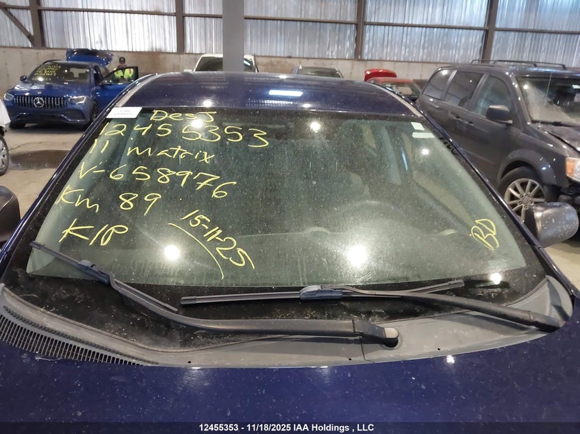 2011 Toyota Matrix VIN: 2T1KU4EE1BC658976 Lot: 12455353