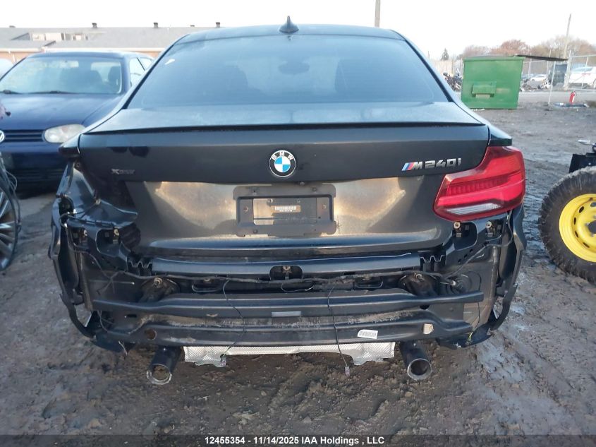 2020 BMW M240I xDrive VIN: WBA2J7C00L7E71345 Lot: 12455354