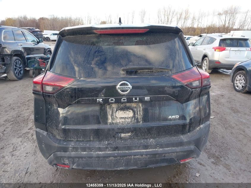 2021 Nissan Rogue S VIN: 5N1AT3AB4MC795518 Lot: 12455359