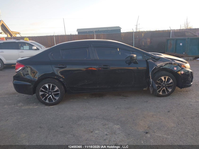 2015 Honda Civic Lx VIN: 2HGFB2E56FH028461 Lot: 12455365